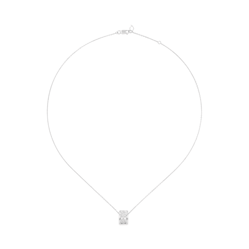 Qeelin Wulu Eternity Small Necklace-Qeelin Wulu Eternity Small Necklace - WUN50ANWGDI