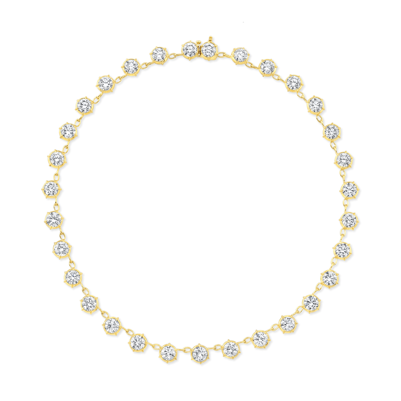 Rahaminov Diamonds Elizbeth Diamond Necklace-Rahaminov Diamonds Elizbeth Diamond Necklace - NK - 8834