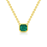 Rahaminov Emerald Pendant Necklace-Rahaminov Emerald Pendant Necklace - CS - 1888