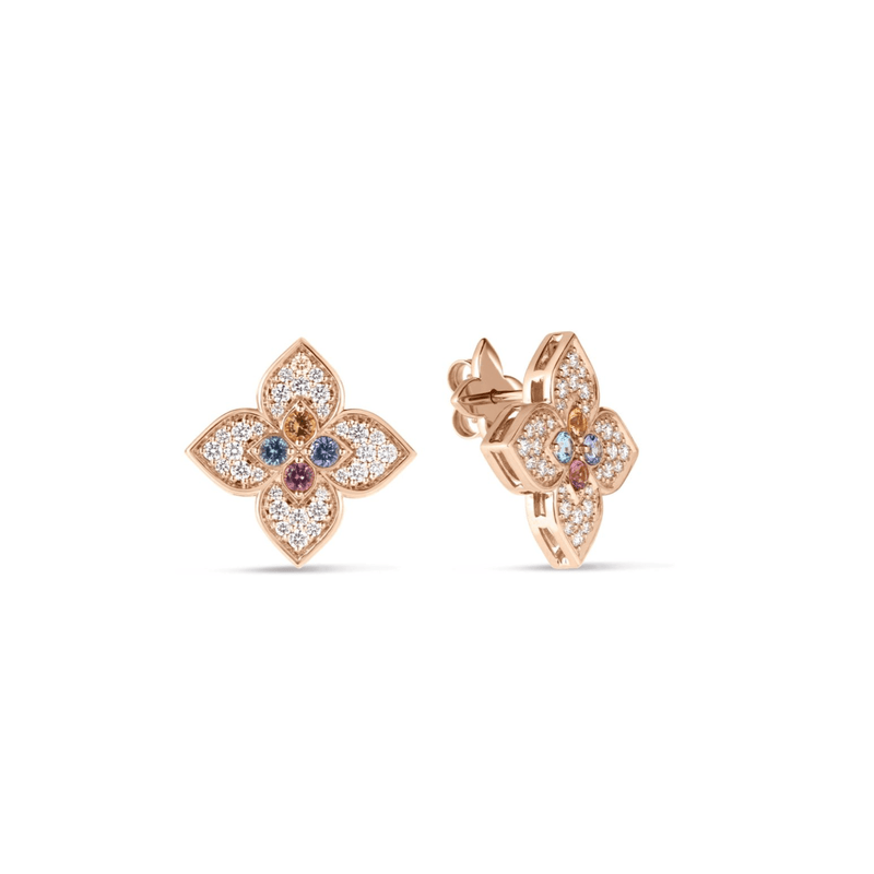 Roberto Coin Venetian Princess Carnival Flower Earrings-Roberto Coin Venetian Princess Carnival Flower Earrings - 7773746AXERX