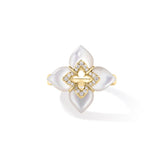 Roberto Coin Venetian Princess Mother-of-Pearl & Diamond Ring-Roberto Coin Venetian Princess Mother - of - Pearl & Diamond Ring - 8883529AY65XM