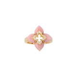 Roberto Coin Venetian Princess Pink Opal Diamond Ring-Roberto Coin Venetian Princess Pink Opal Diamond Ring 8883529AY65XP