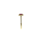 Ruby Diamond Ring-Ruby Diamond Ring - RRRTJ00091