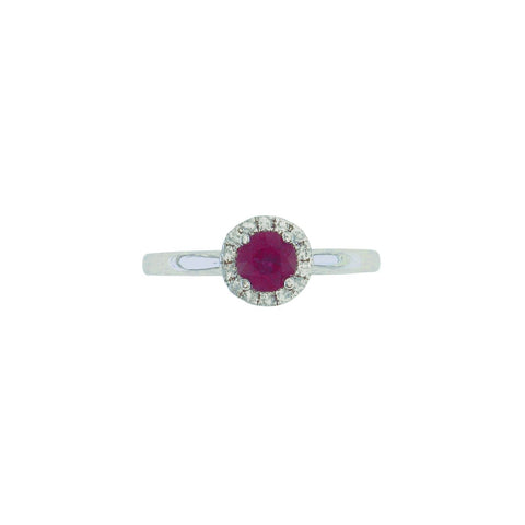 Ruby Diamond Ring-Ruby Diamond Ring RRRTJ00133