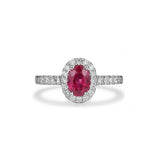 Ruby Diamond Ring-Ruby Diamond Ring - RRRTJ00141
