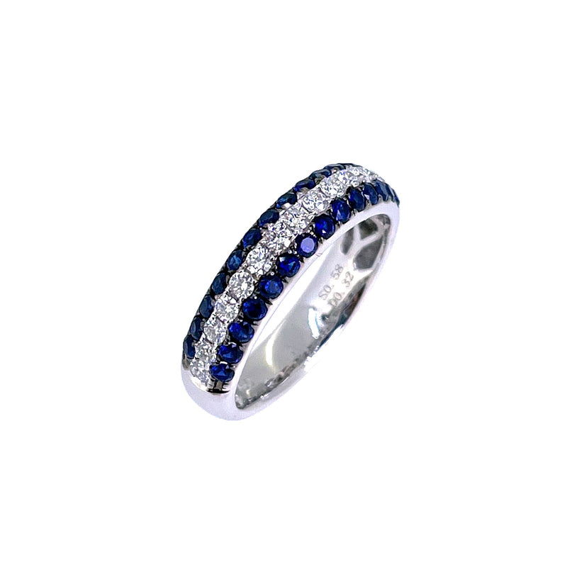 Sapphire Diamond Band-Sapphire Diamond Band - SRTIJ02017