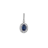 Sapphire Diamond Pendant-Sapphire Diamond Pendant - SPRTJ00082
