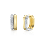 Shy Creation Diamond Huggie Earrings-Shy Creation Diamond Huggie Earrings - SC22010337H0.80