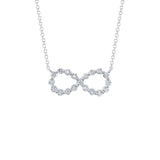 Shy Creation Diamond Infinity Necklace 0.44 CT-Shy Creation Diamond Infinity Necklace 0.44 CT - SC55022862
