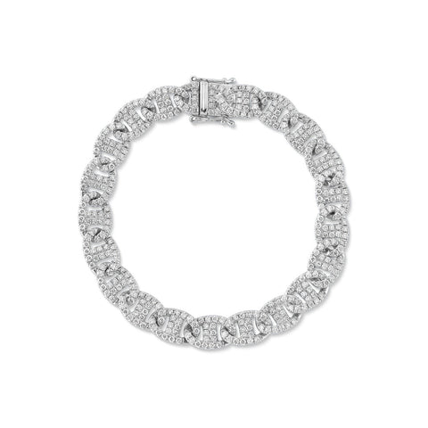Shy Creation Diamond Link Bracelet 4.05 CT-Shy Creation Diamond Link Bracelet 4.05 CT - SC55025235
