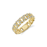 Shy Creation Diamond Link Ring 0.41 CT-Shy Creation Diamond Link Ring 0.41 CT - SC55022521