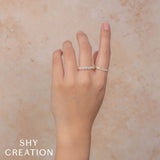 Shy Creation Diamond Marquise Pear Icy Ring 1.07CT-Shy Creation Diamond Marquise Pear Icy Ring 1.07CT SC55029224