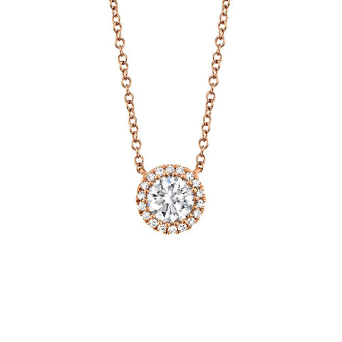 Shy Creation Diamond Necklace 1 CT-Shy Creation Diamond Necklace 1CT SC55005462