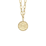 Shy Creation Diamond Paper Clip Link Necklace 0.45 CT-Shy Creation Diamond Paper Clip Link Necklace 0.45 CT - SC55023639