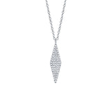 Shy Creation Diamond Pave Necklace 0.17 CT-Shy Creation Diamond Pave Necklace 0.17CT SC55001716