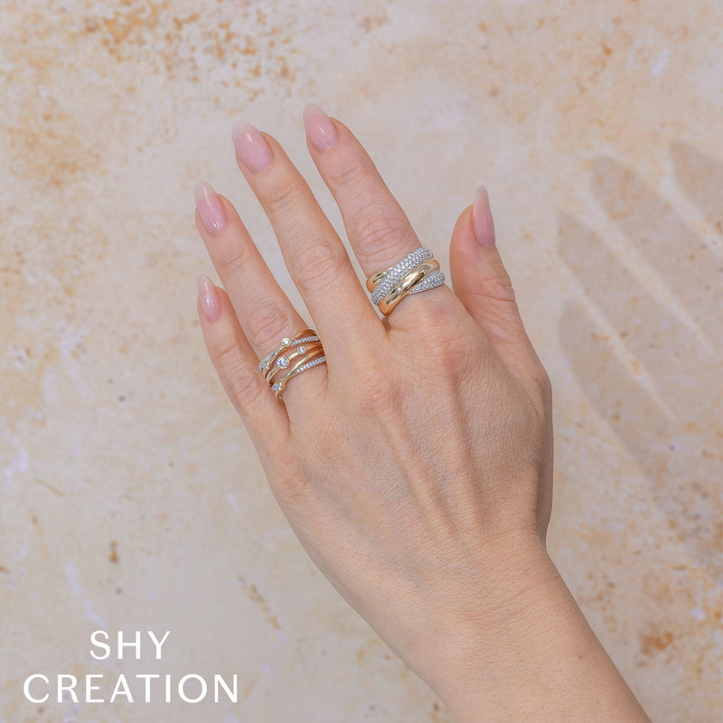 Shy Creation Diamond Ring 0.72 CT-Shy Creation Diamond Ring - SC55029019