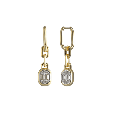 Shy Creation Icon Lumeria Diamond Earrings 0.40 CT-Shy Creation Icon Lumeria Diamond Earrings 0.4CT - B22001559V3