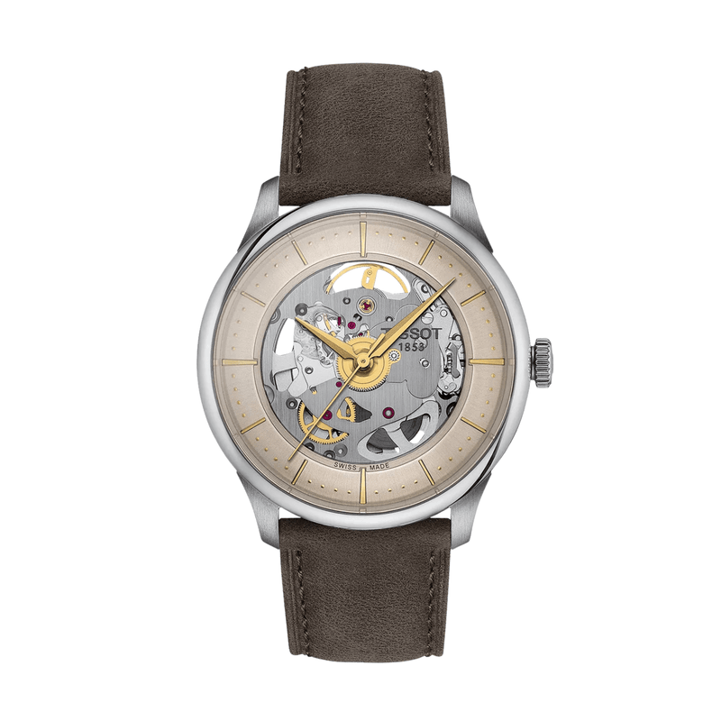 Tissot Chemin Des Tourelles Skeleton 39mm-Tissot Chemin Des Tourelles Skeleton 39mm T139.836.16.261.00