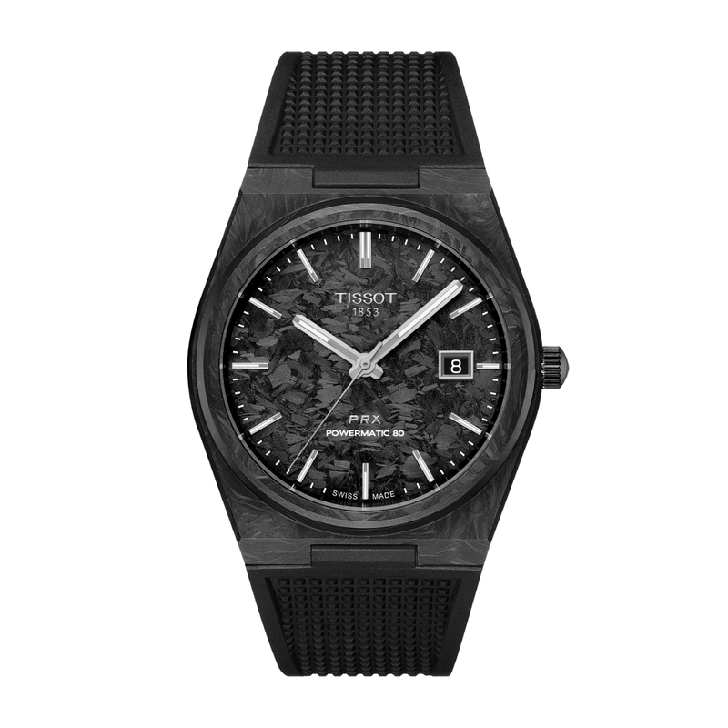 Tissot PRX Powermatic 80 Carbon 40mm-Tissot PRX Powermatic 80 Carbon 40mm - T137.907.97.201.00
