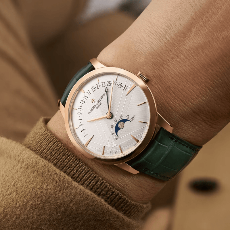 Vacheron Constantin Patrimony Moon Phase Retrograde Date-Vacheron Constantin Patrimony Moon Phase Retrograde Date - 4010U/000R - H117