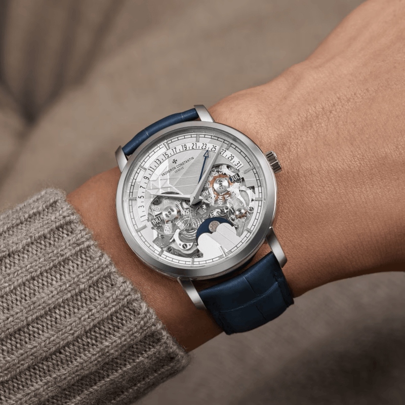 Vacheron Constantin Traditionnelle Perpetual Calendar Retrograde Date Openface-Vacheron Constantin Traditionnelle Perpetual Calendar Retrograde Date Openface - 4030T/000P - H054