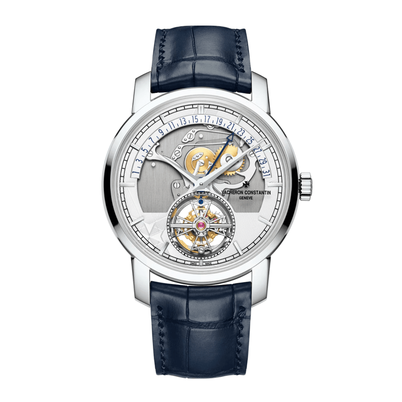 Vacheron Constantin Traditionnelle Tourbillon Retrograde Date Openface-Vacheron Constantin Traditionnelle Tourbillon Retrograde Date Openface - 6010T/000P - H055