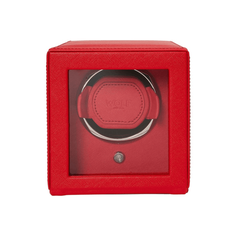 WOLF Cub Single Watch Winder Tutti Frutti Red-WOLF Cub Single Watch Winder Tutti Frutti Red - 461172