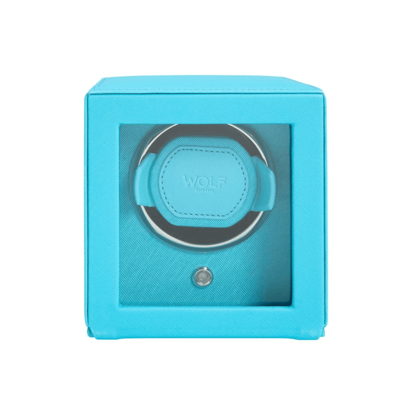WOLF Cub Single Watch Winder GWP-WOLF Cub Single Watch Winder Tutti Frutti Turquoise - 461124