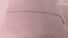 Shy Creation Diamond Heart Necklace in 14 karat rose gold with diamonds totaling 0.21 carats.