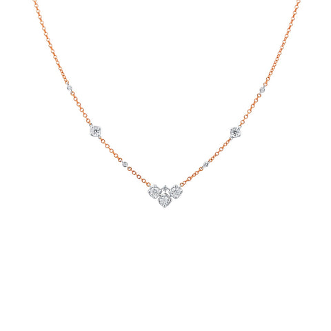 A Link Metropolitan Diamond Necklace-A Link Metropolitan Diamond Necklace - NK2083-RG