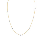 A Link Metropolitan Station Diamond Necklace-A Link Metropolitan Station Diamond Necklace -