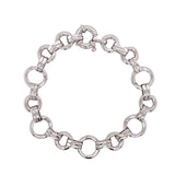 Aaron Basha 18K White Gold Bracelet-Aaron Basha 18K White Gold Bracelet -