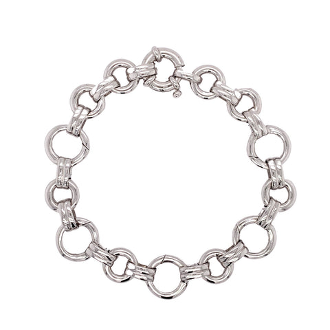 Aaron Basha 18K White Gold Bracelet-Aaron Basha 18K White Gold Bracelet -
