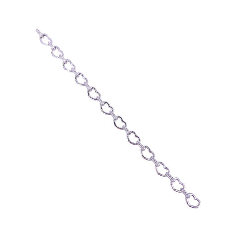 Aaron Basha 18K White Gold Bracelet-Aaron Basha 18K White Gold Bracelet -