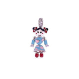 Aaron Basha 18K White Gold Doll Pendant-Aaron Basha 18K White Gold Doll Pendant -
