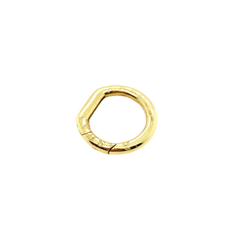 Aaron Basha 18K Yellow Gold Round Clasp-Aaron Basha 18K Yellow Gold Round Clasp -
