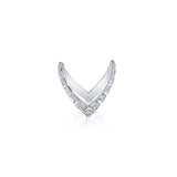 Anita Ko Baguette V Ring-Anita Ko Baguette V Ring -
