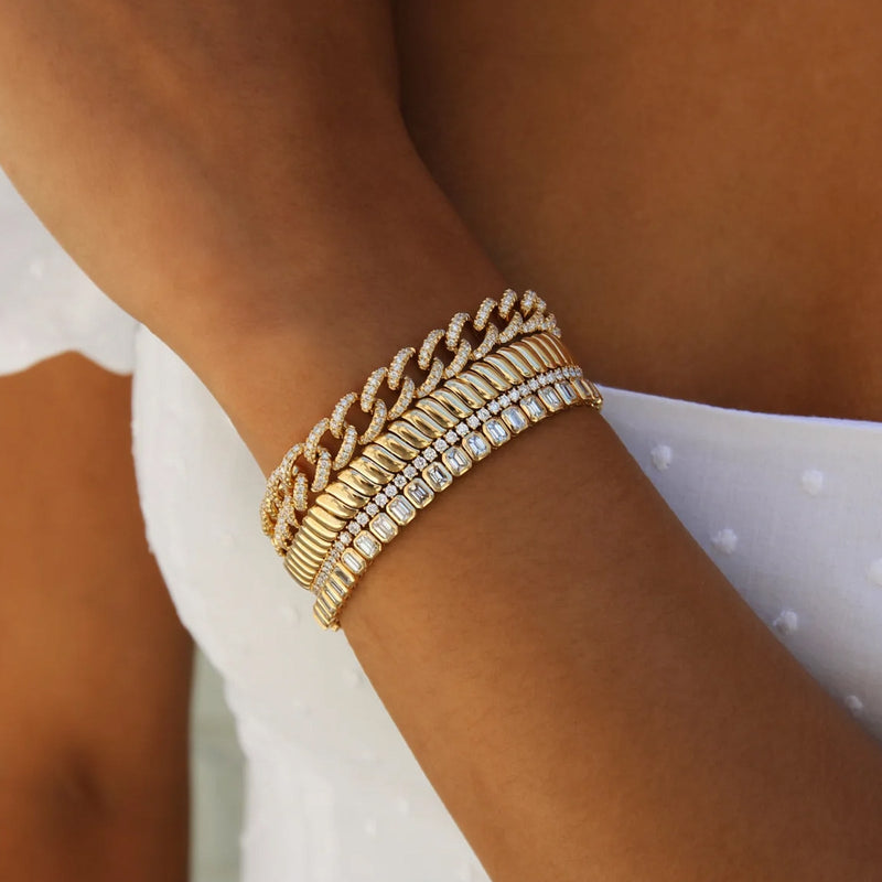 Anita Ko Classic Zoe Bracelet-Anita Ko Classic Zoe Bracelet - AKZOEB-YG