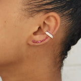 Anita Ko Double Row Diamond Ear Cuff-Anita Ko Double Row Diamond Ear Cuff - AKEC90-WG