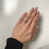 Asscher-cut Engagement Ring-Asscher-cut Engagement Ring - DRJST02160