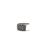 Bez Ambar Black and White Twinkle Diamond Ring-Bez Ambar Black and White Twinkle Diamond Ring - LPB11TB