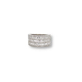 Bez Ambar Blaze 3 Row Diamond Ring-Bez Ambar Blaze 3 Row Diamond Ring - BRC3X1487540