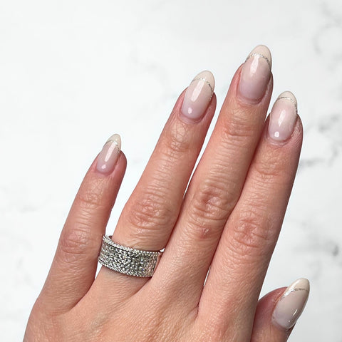 Bez Ambar Blaze 4 Row Diamond Pave Ring-Bez Ambar Blaze 4 Row Diamond Pave Ring - DRBEZ01081