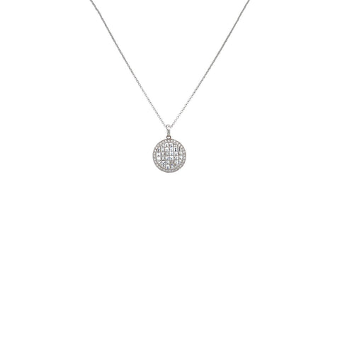 Bez Ambar Round Diamond Necklace-Bez Ambar Round Diamond Necklace -