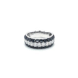 Black and White Diamond Band-Black and White Diamond Band -