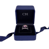 Black South Sea Pearl Diamond Ring-Black South Sea Pearl Diamond Ring -