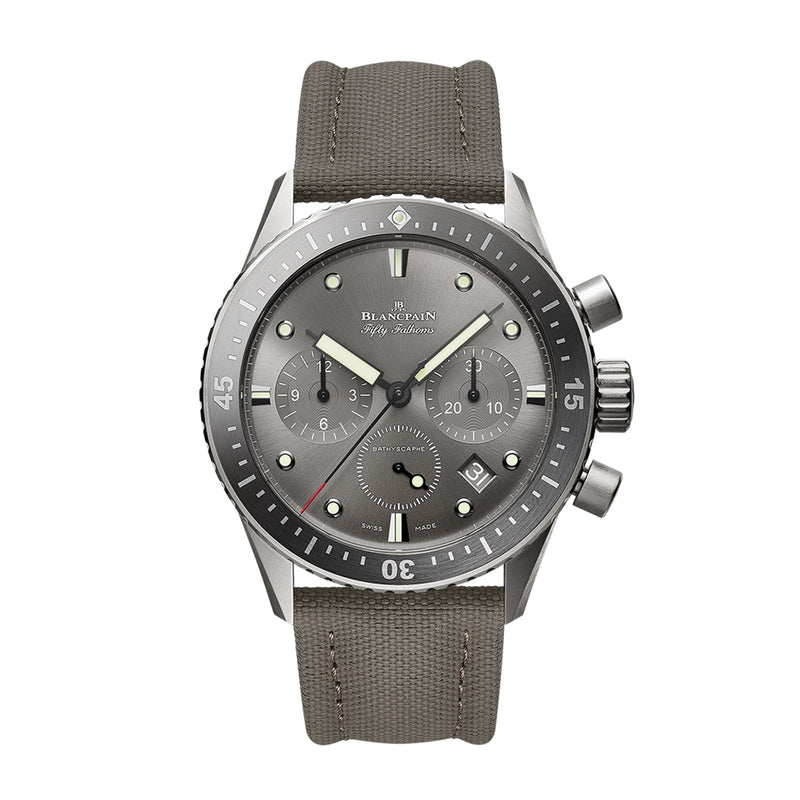 Blancpain Fifty Fathoms Bathyscaphe Chronograph Flyback 43mm-Blancpain Fifty Fathoms Bathyscaphe Chronograph Flyback 43mm - 5200-1210-G52A
