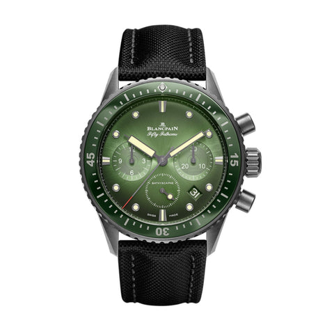 Blancpain Fifty Fathoms Bathyscaphe Chronograph Flyback-Blancpain Fifty Fathoms Bathyscaphe Flyback - 5200-0153-B52A