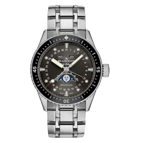 Blancpain Fifty Fathoms Bathyscaphe Quantième Complet-Blancpain Fifty Fathoms Bathyscaphe Quantième Complet -