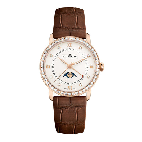 Blancpain Villeret Quantième Phases De Lune-Blancpain Villeret Quantième Phases De Lune - 6126-2987-55B